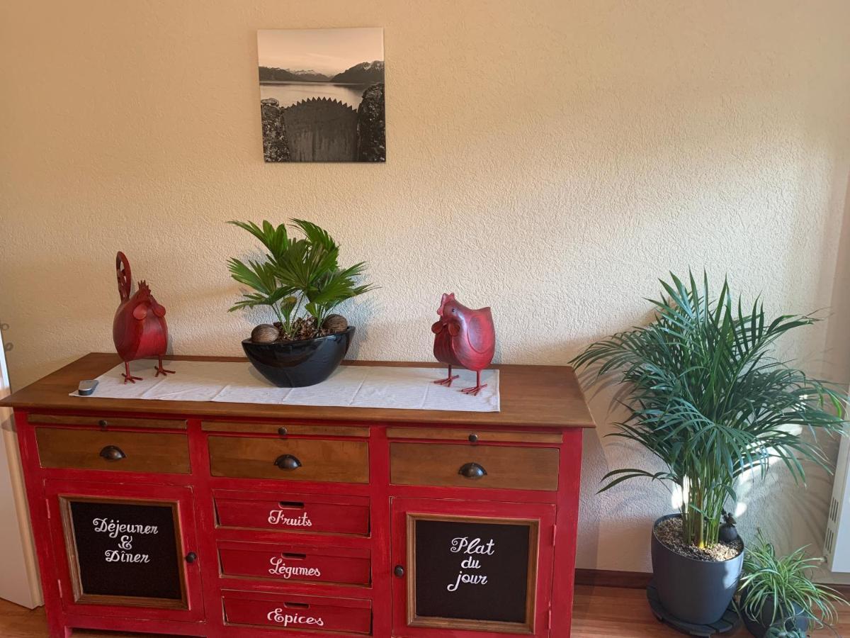 Apartmán La Gremillette Gourmande Lavaux Rivaz Exteriér fotografie