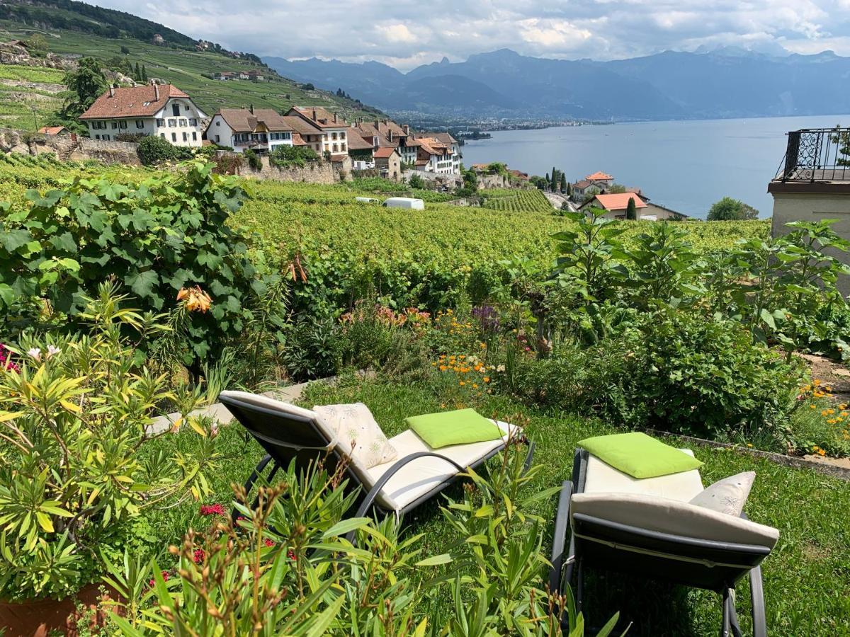 Apartmán La Gremillette Gourmande Lavaux Rivaz Exteriér fotografie