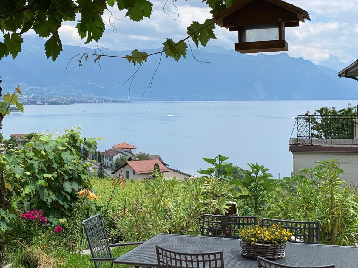 Apartmán La Gremillette Gourmande Lavaux Rivaz Exteriér fotografie